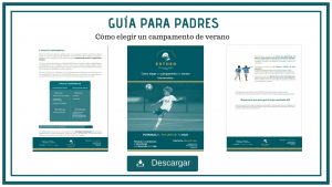 guía de padres para escoger campamentos de fútbol e inglés