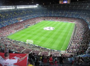 Barcelona football stadium