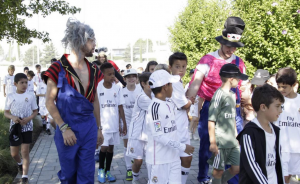 Having fun at Real Madrid Soccer Goalkeeper Camps