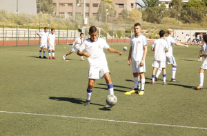 Training at Real Madrid soccer goalkeeper camps