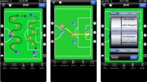 Soccer training apps like Soccer Coach Pro allow you to design your own drills