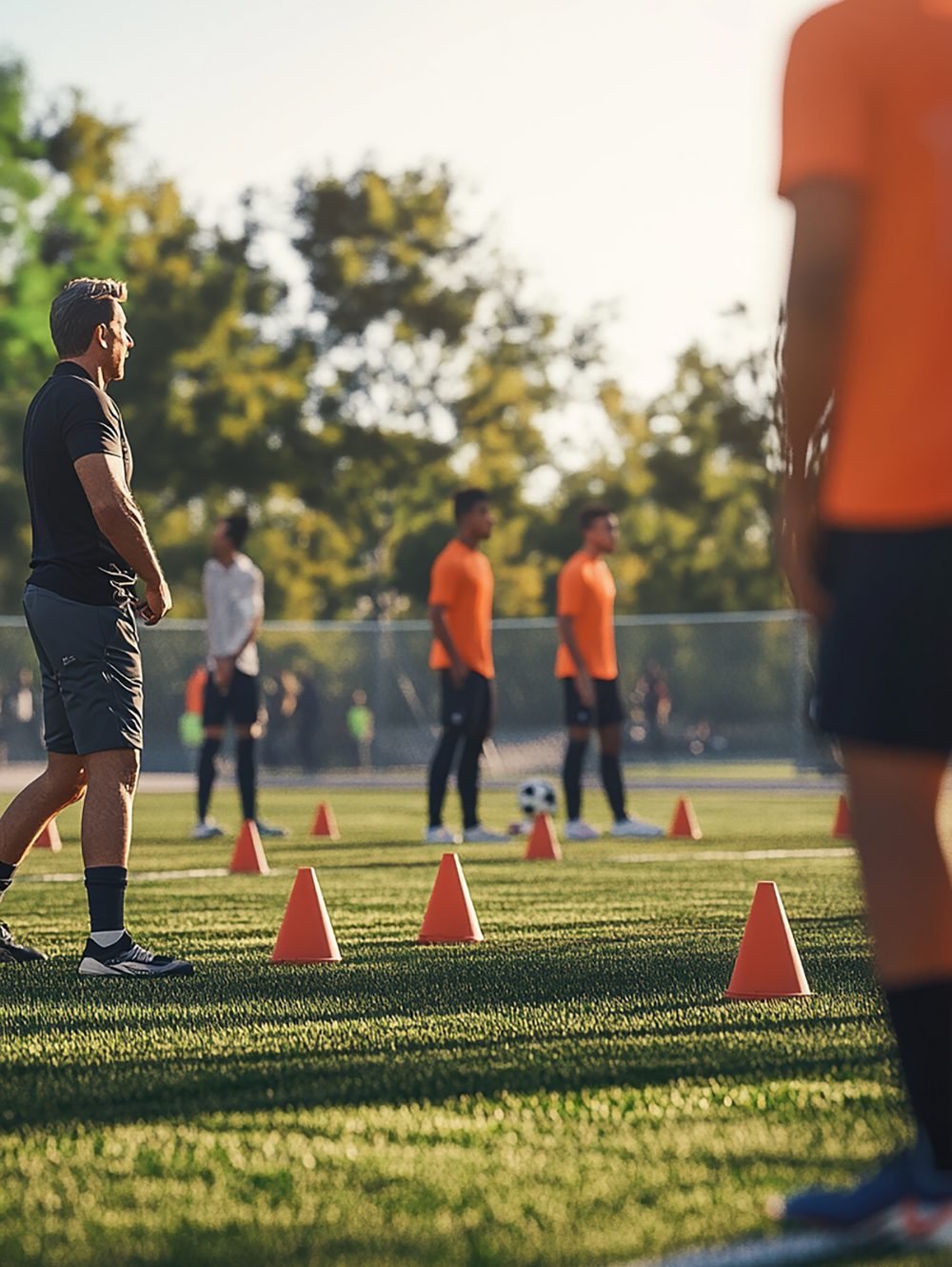 Pruebas de acceso en escuela de fútbol