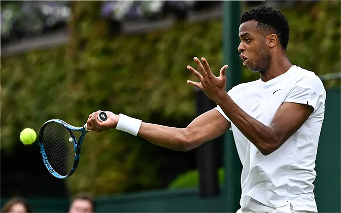 Giovanni Mpetshi Perricard, l'un des meilleurs au monde à réaliser des Aces au tennis