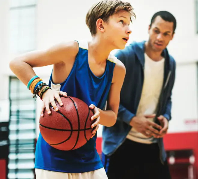 Basketball, ideal for the development of abilities in children