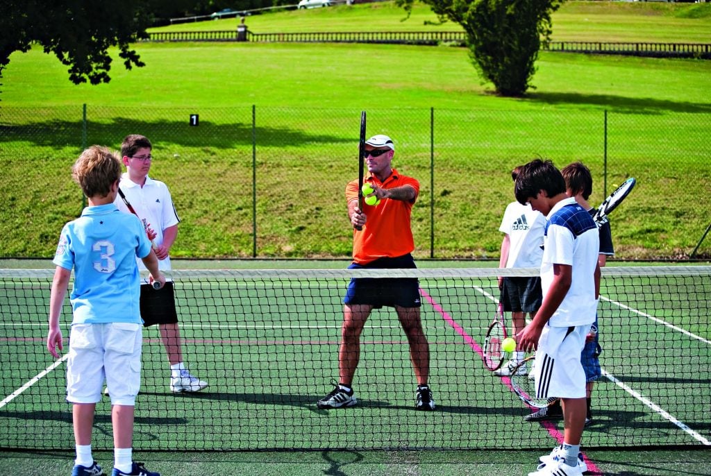 Prácticas de tenis